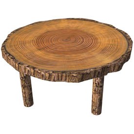Wood round table 3D Object | FREE Artlantis Objects Download